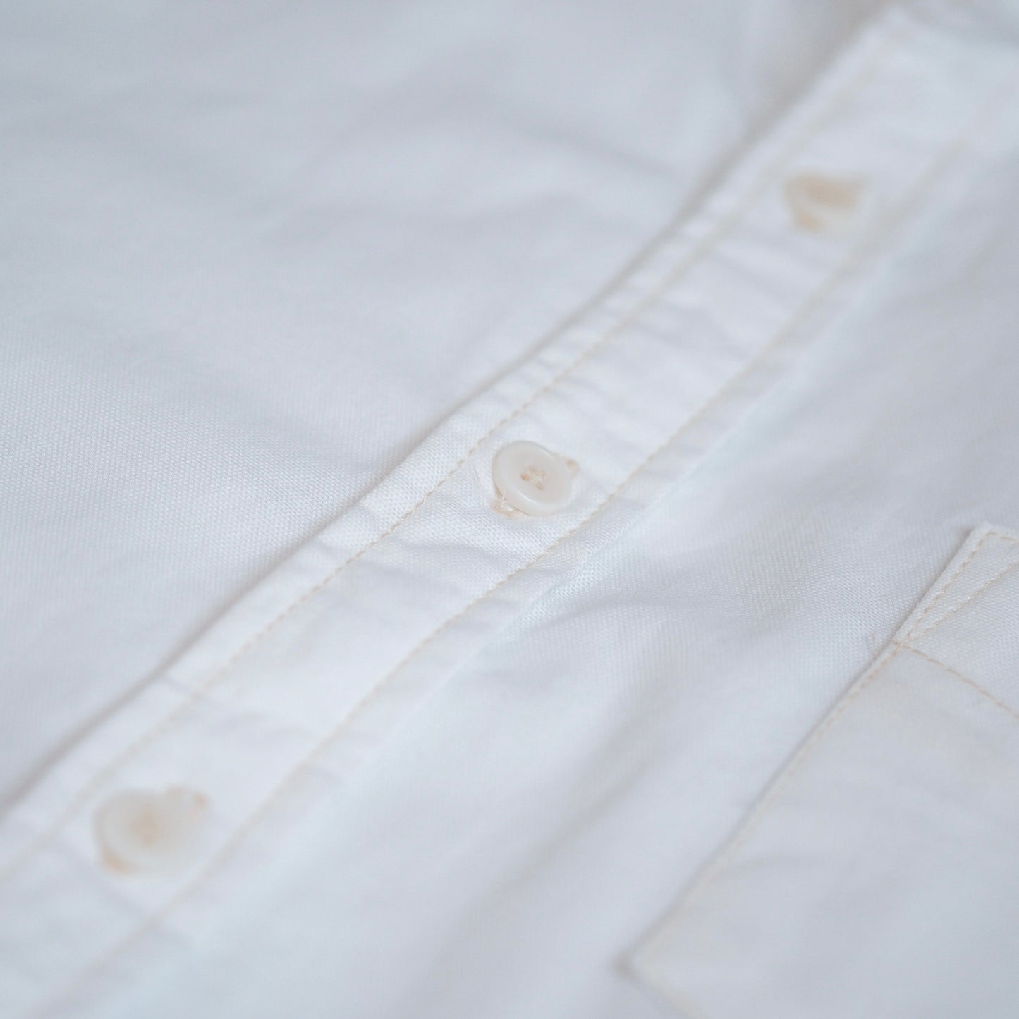 Oxford L/S Button Down Shirt - White