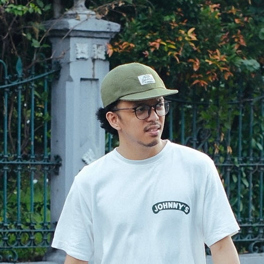 Soft-Brim Canvas Cap - Olive Green