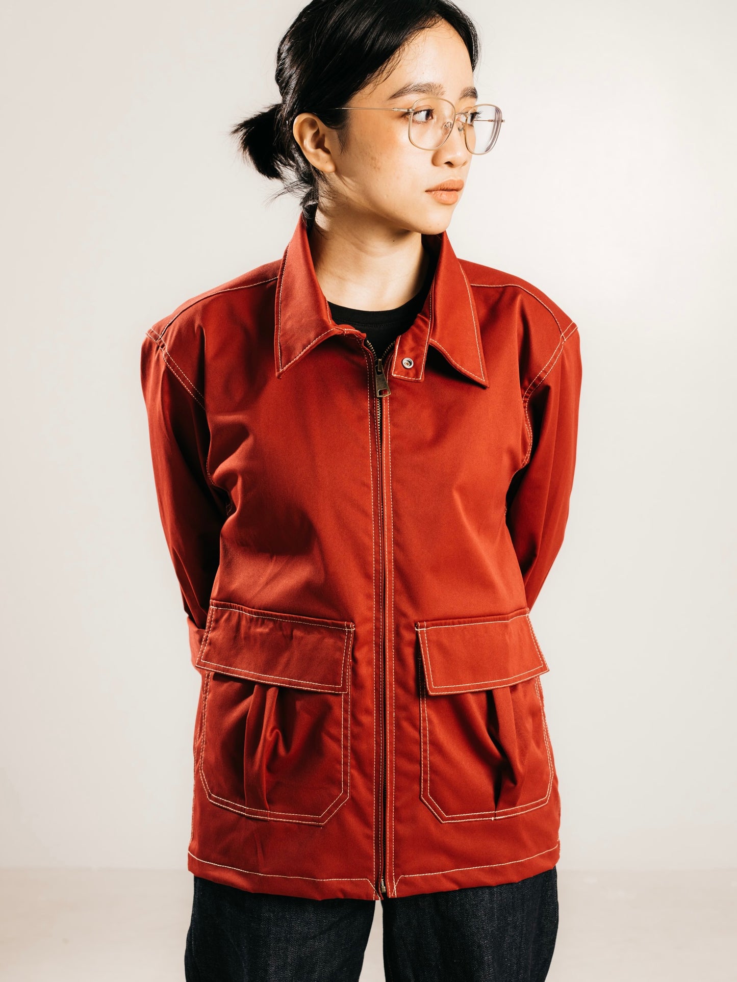 Drizzler Jacket - Maroon