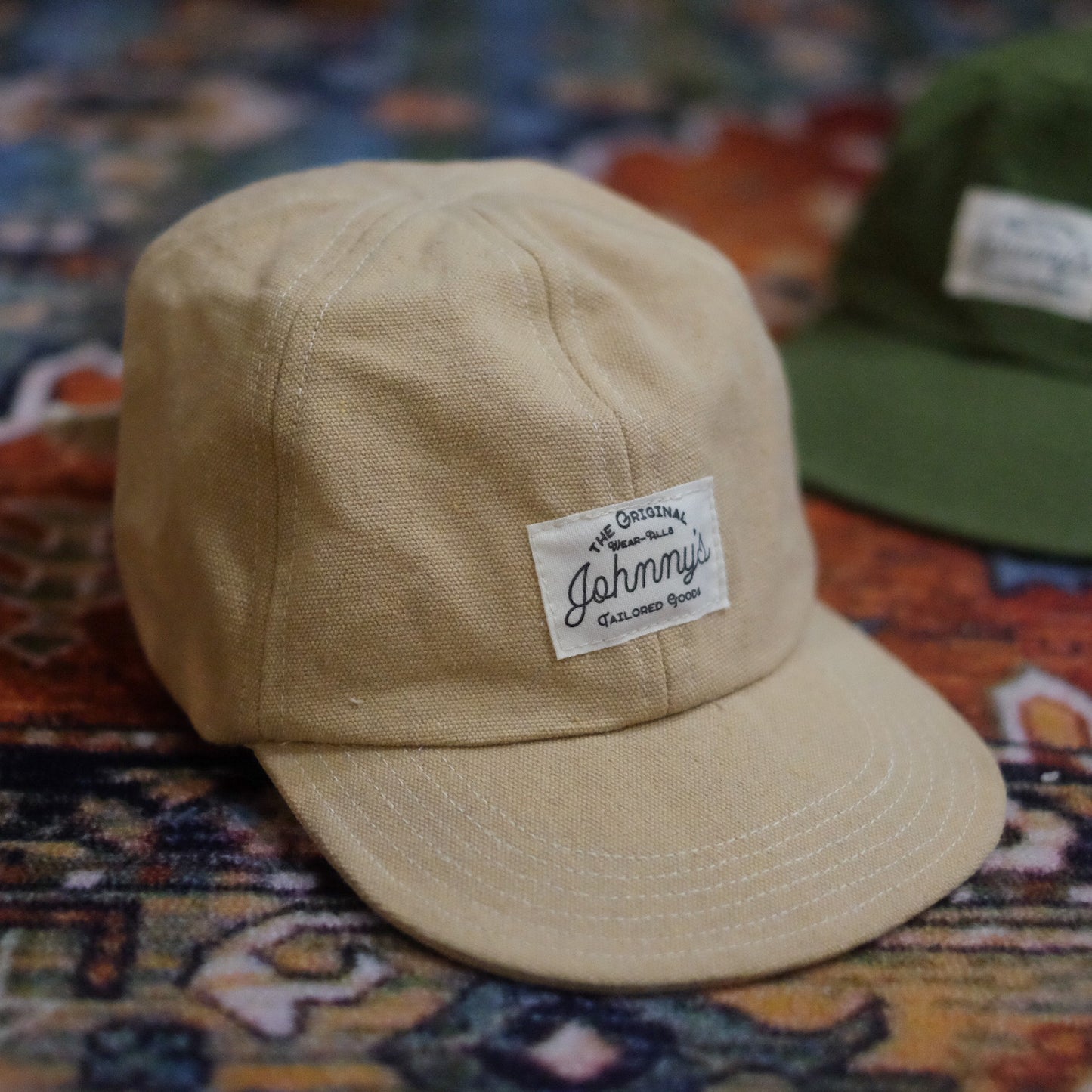 Soft-Brim Canvas Cap - Tan