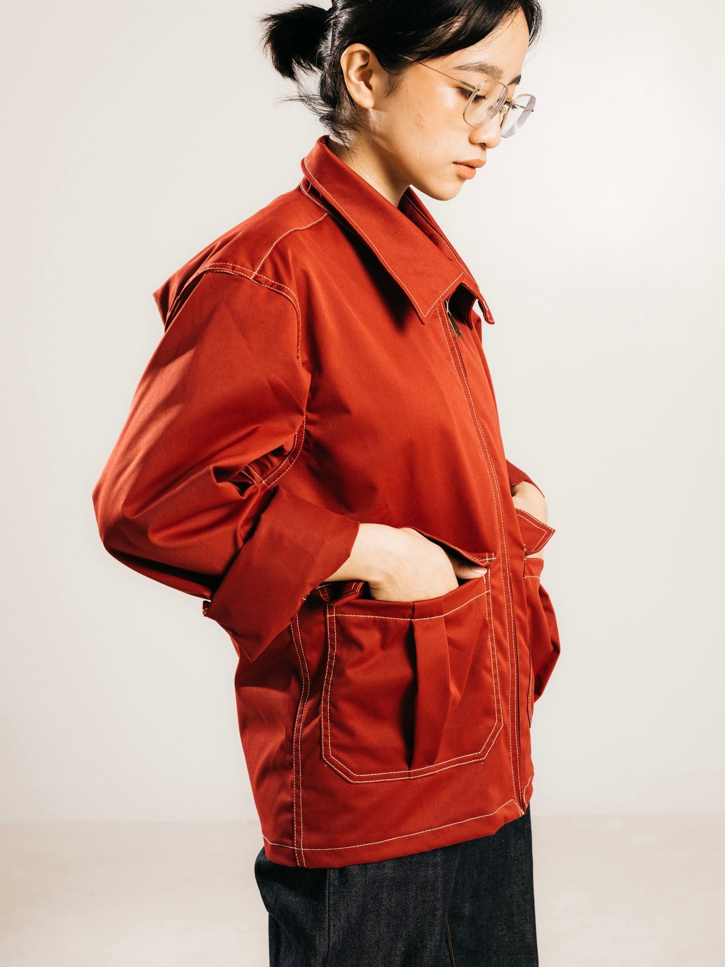 Drizzler Jacket - Maroon