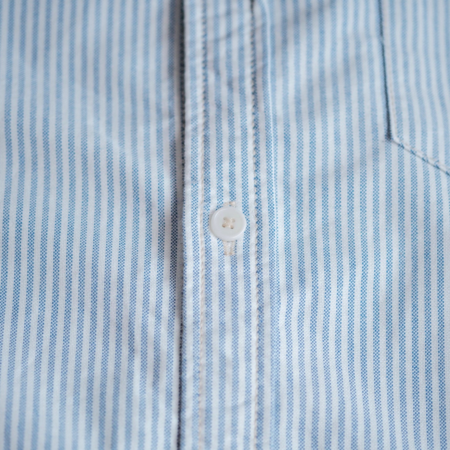 Oxford L/S Button Down Shirt - Blue Stripes