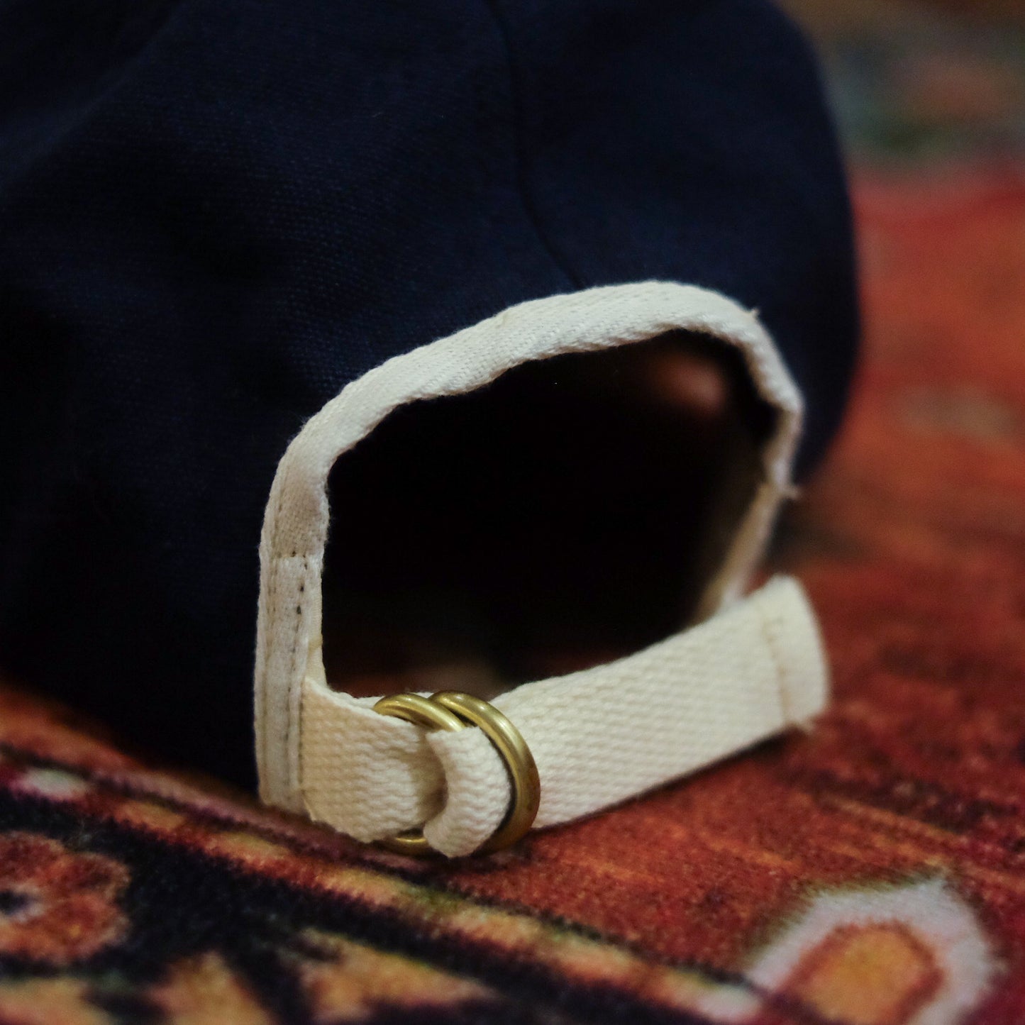 Soft-Brim Canvas Cap - Navy Blue