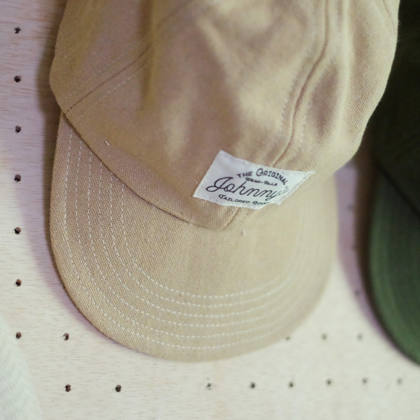 Soft-Brim Canvas Cap - Tan