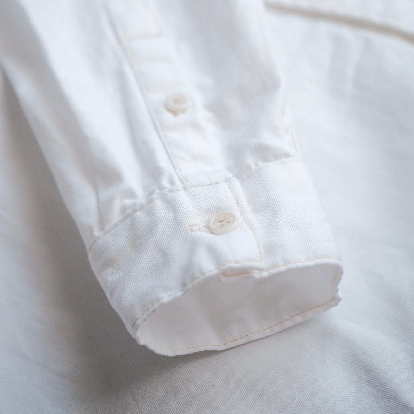 Oxford L/S Button Down Shirt - White