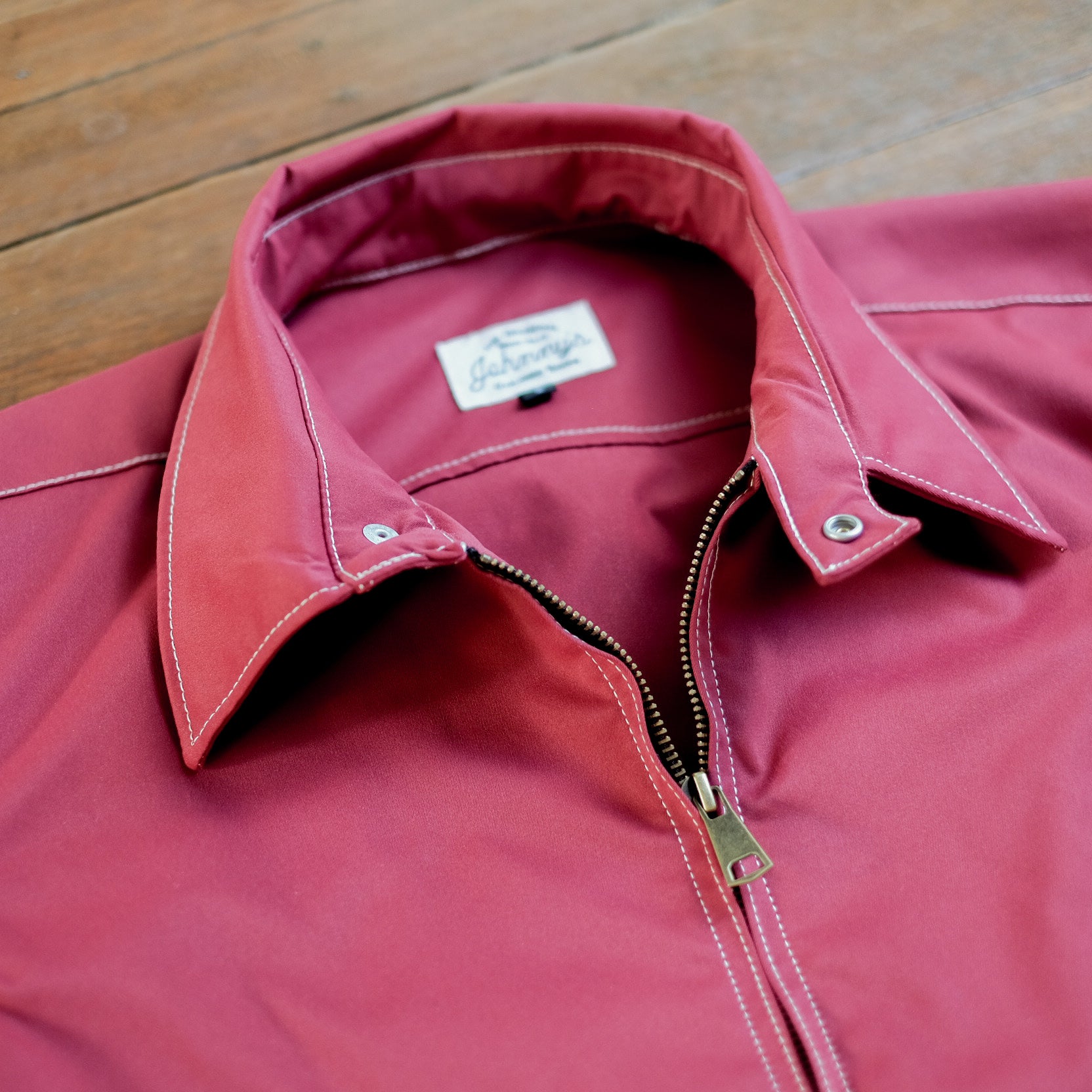 Drizzler Jacket - Maroon – Johnny's Wear Alls