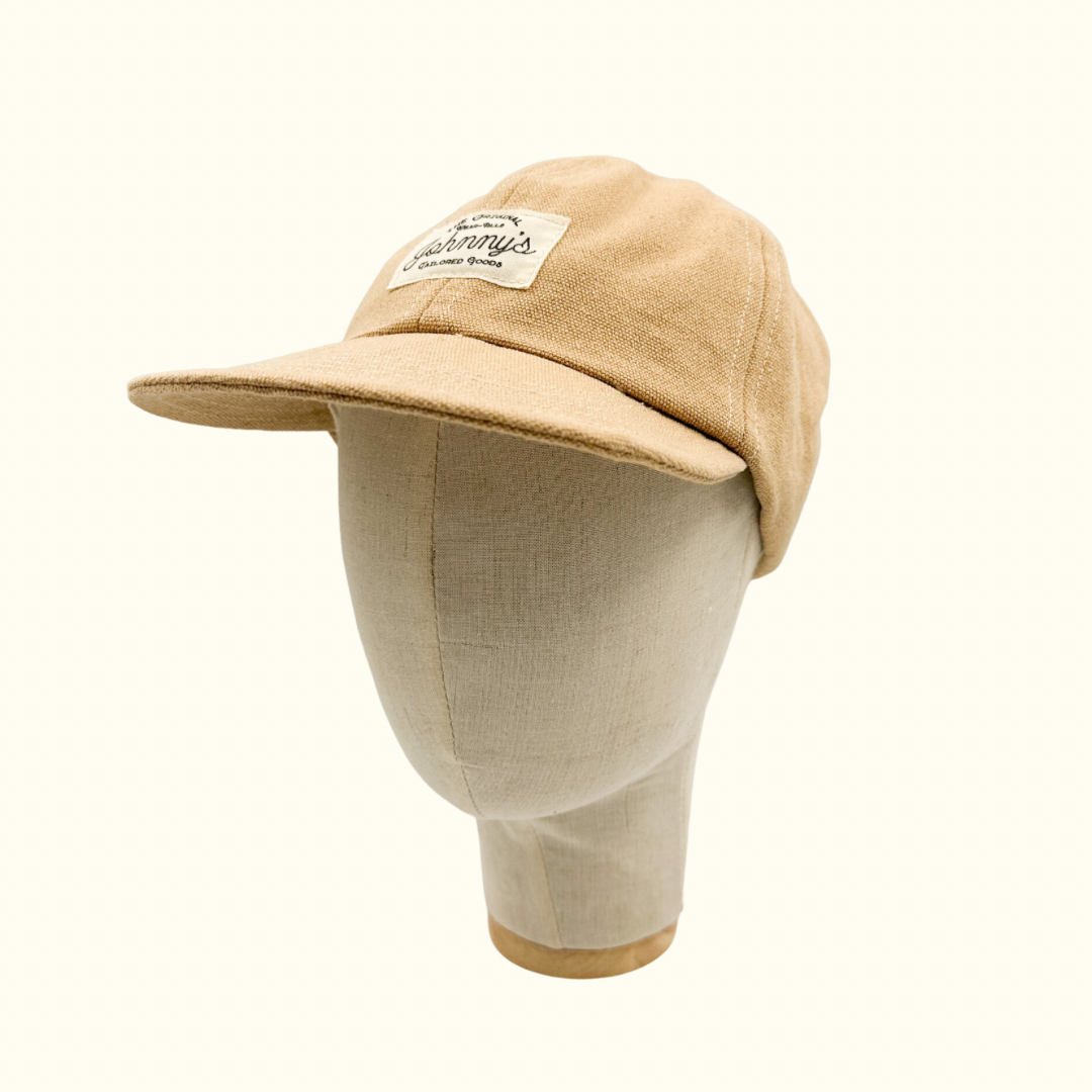 Soft-Brim Canvas Cap - Tan