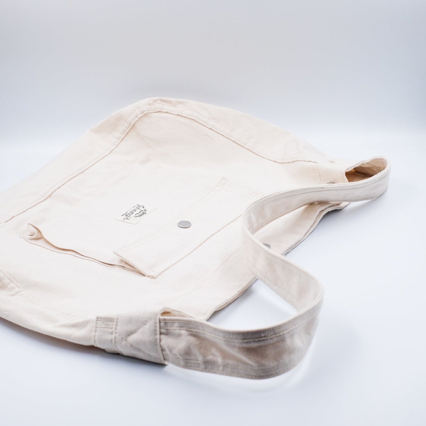 Canvas Paperboy Bag - Natural - Johnny's Wear Alls