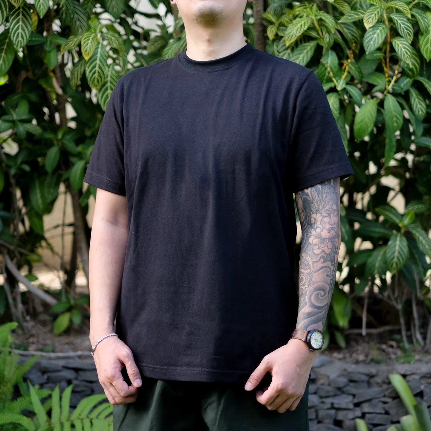 Plain Tee - Charcoal