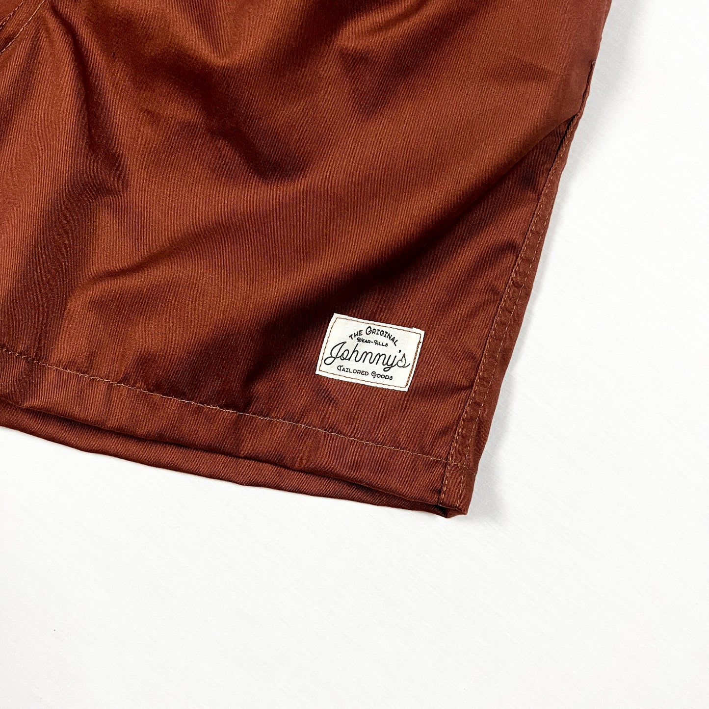 Twill Easy Shorts - Rust