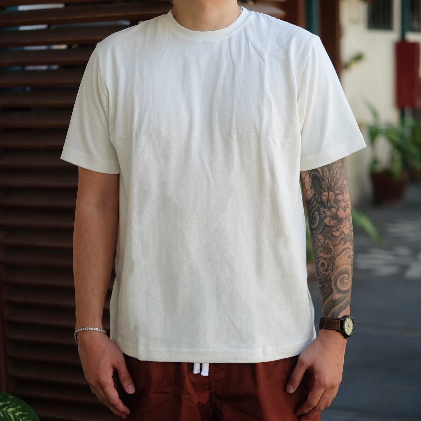 Plain Tee - Ivory