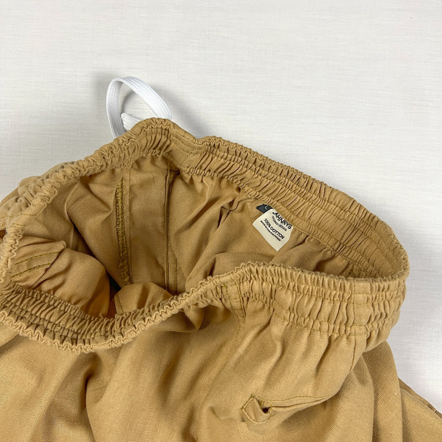 Linen Easy Shorts - Khaki