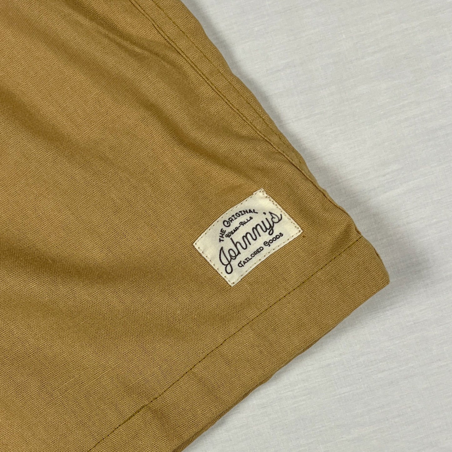 Linen Easy Shorts - Khaki