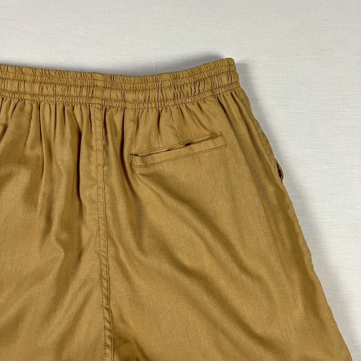 Linen Easy Shorts - Khaki