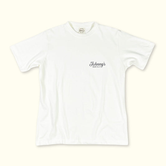 Logo Tee - Ivory - Johnny's Wear Alls