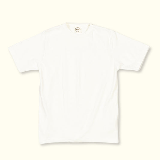 Plain Tee - Ivory - Johnny's Wear Alls