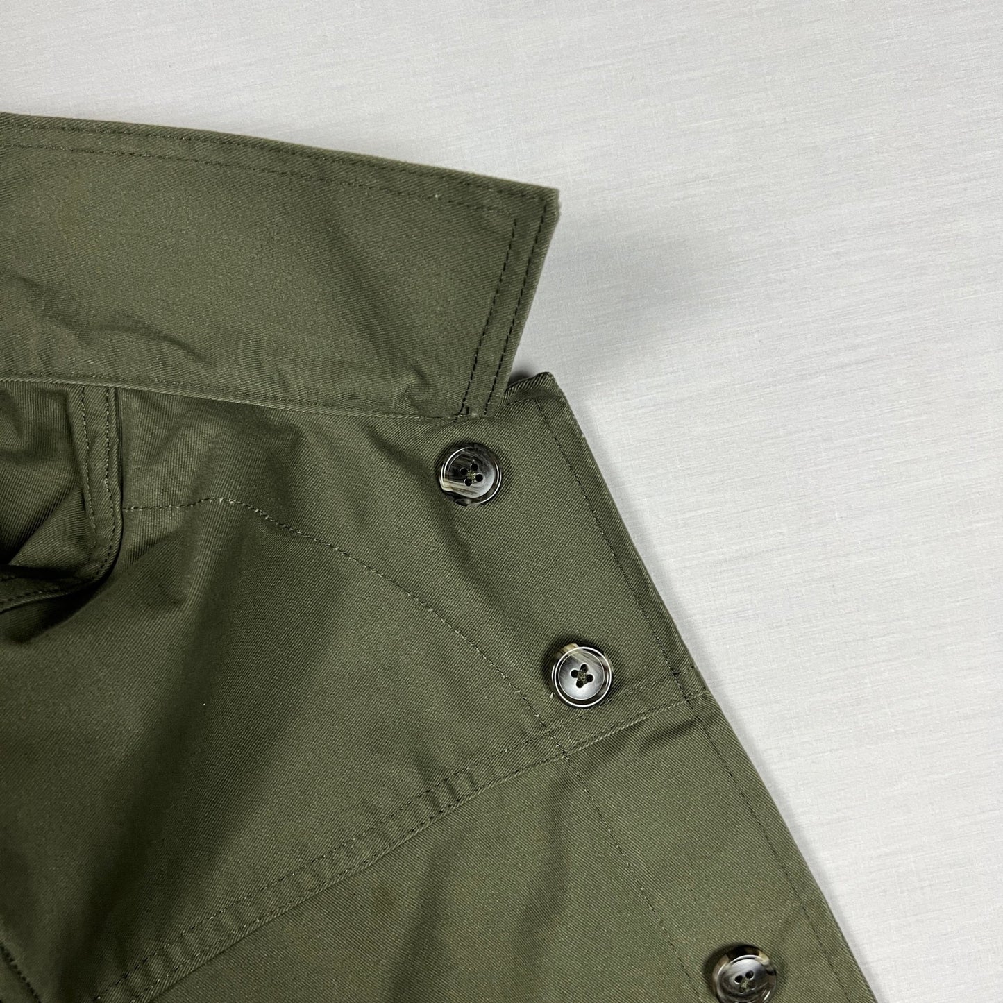 Twill Work Jacket - Olive Green - Johnny's Wear Alls