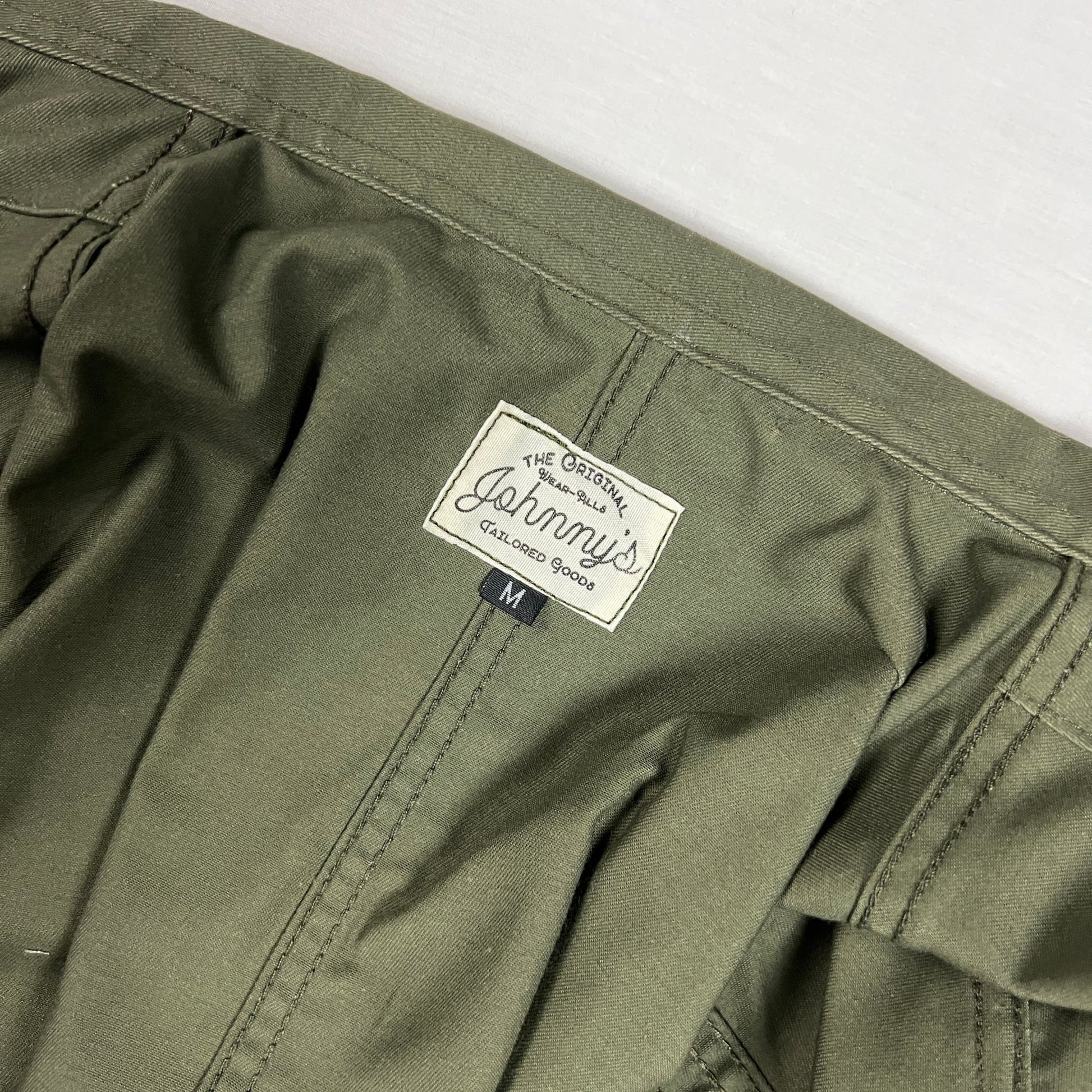 Twill Work Jacket - Olive Green - Johnny's Wear Alls